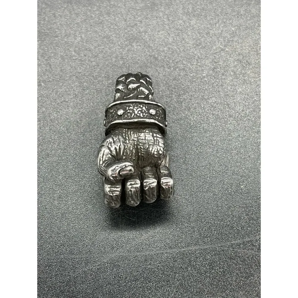 Clenched Fist Men’s Pendant Stainless Steel